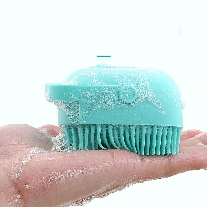 Pamper Your Pooch with Our Pet Silicone Massage Bath Brush!