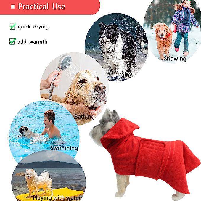 Transform Your Pet's Bath Time with Our Quick Drying Fiber Bath Towel