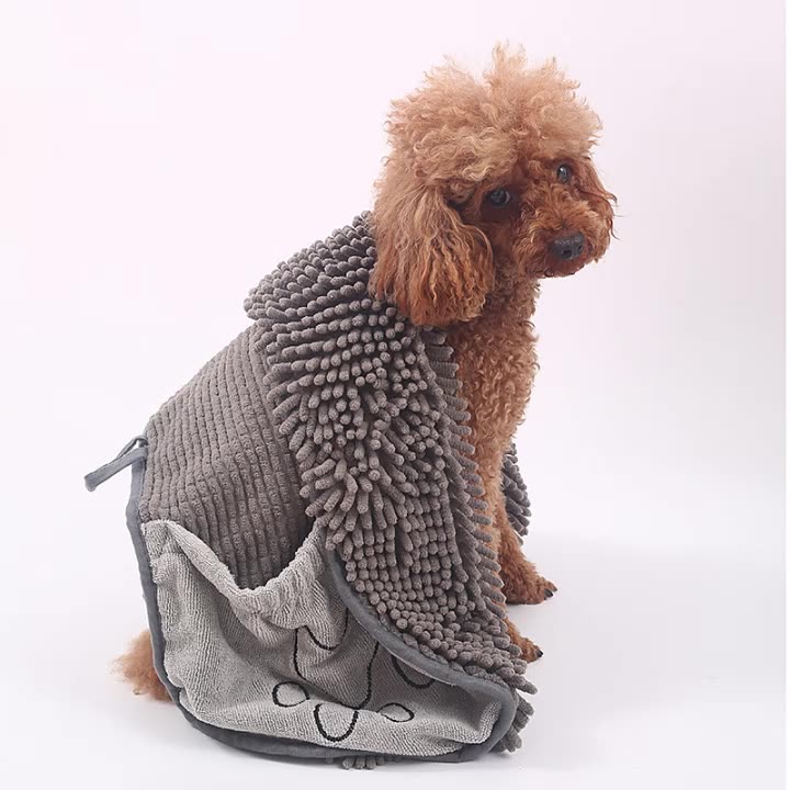 The Ultimate Chenille Pet Towel for Your Furry Friend