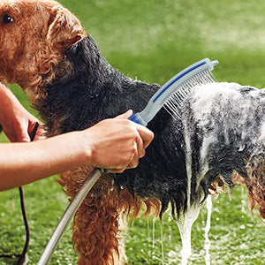 The Ultimate Pet Bath Brush Shower With Water Hose