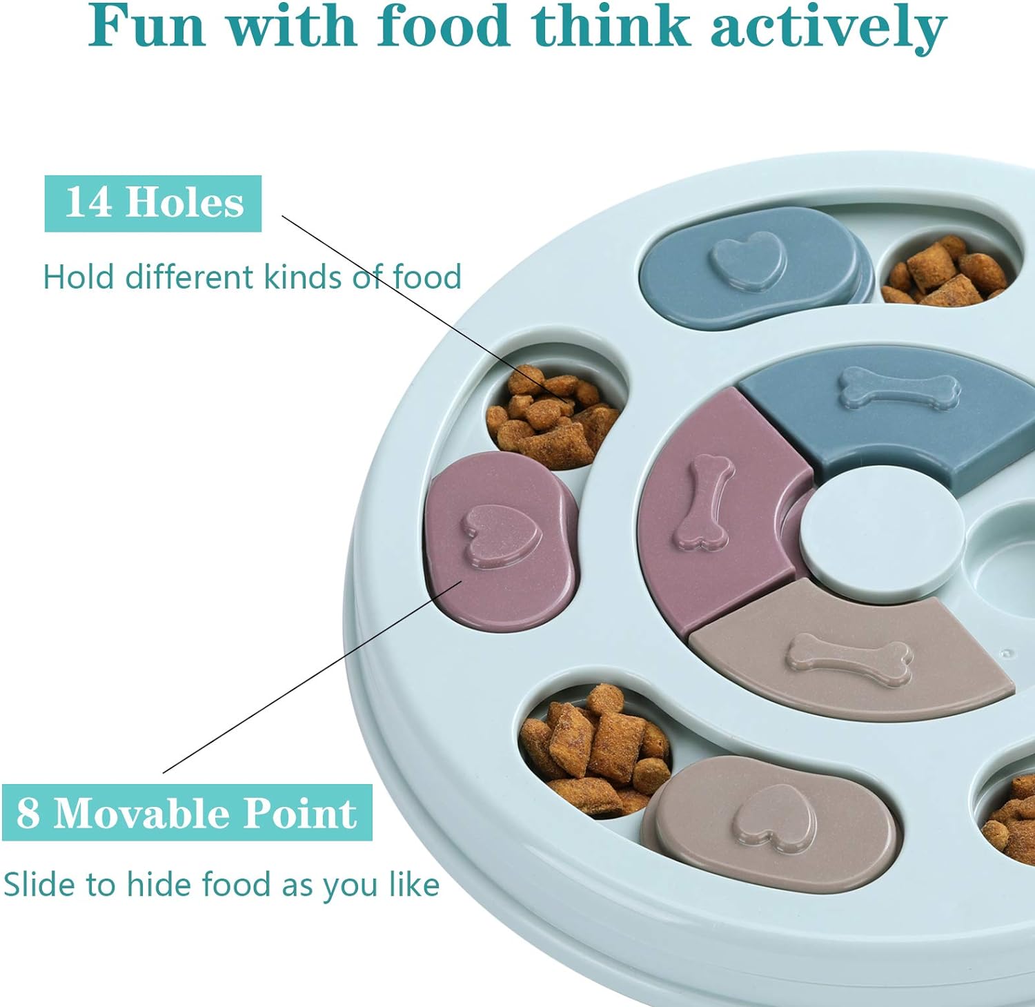 Dog Puzzle Feeder Toy for Mental Enrichment