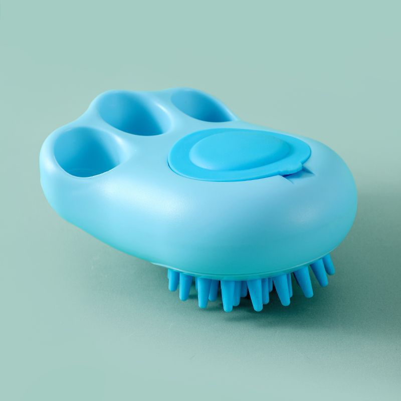 Pet Massage and Claw Bath Brush for Cats and Dogs