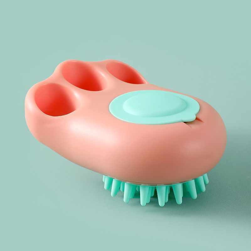 Pet Massage and Claw Bath Brush for Cats and Dogs