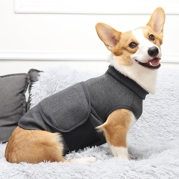 Double-Layer Polyester Comfort Jacket for Pets