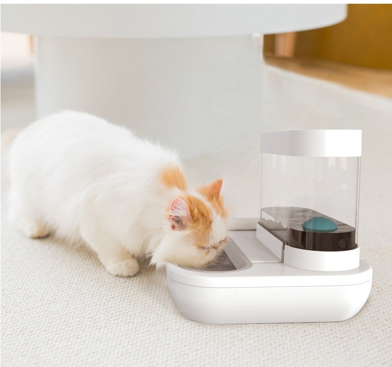 1.5L Automatic Pet Feeding and Water Bowl for Cats and Dogs