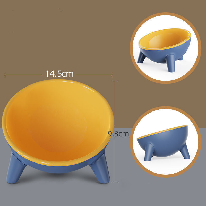 Nordic-Style Raised Pet Feeding Bowl for Cats and Dogs