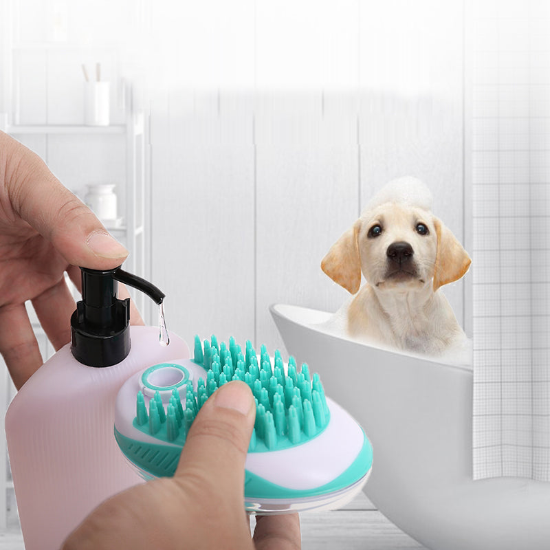 Pet Bath and Hair Removal Massage Brush