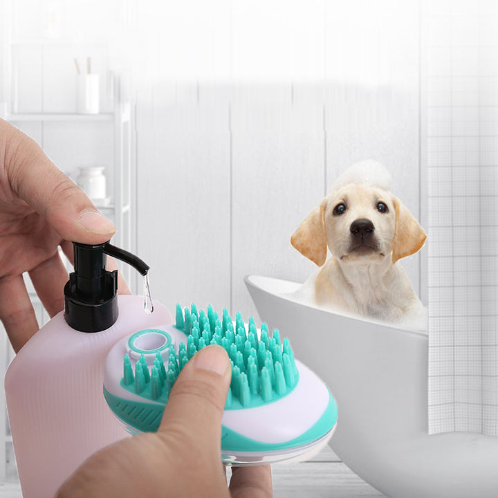 Pet Bath and Hair Removal Massage Brush