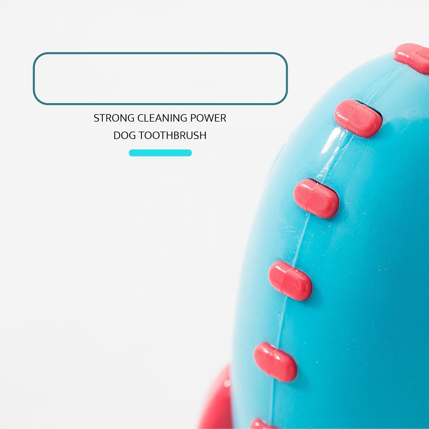 Rocket Bite-Resistant Dog Food Dispensing Toy
