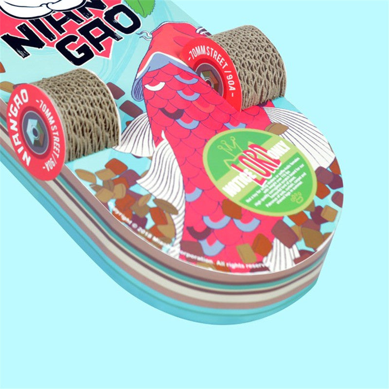 Corrugated Cat Scratching Board Toy for Small Cats