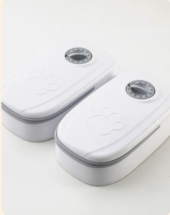 Automatic Smart Pet Feeder with Stainless Steel Bowl