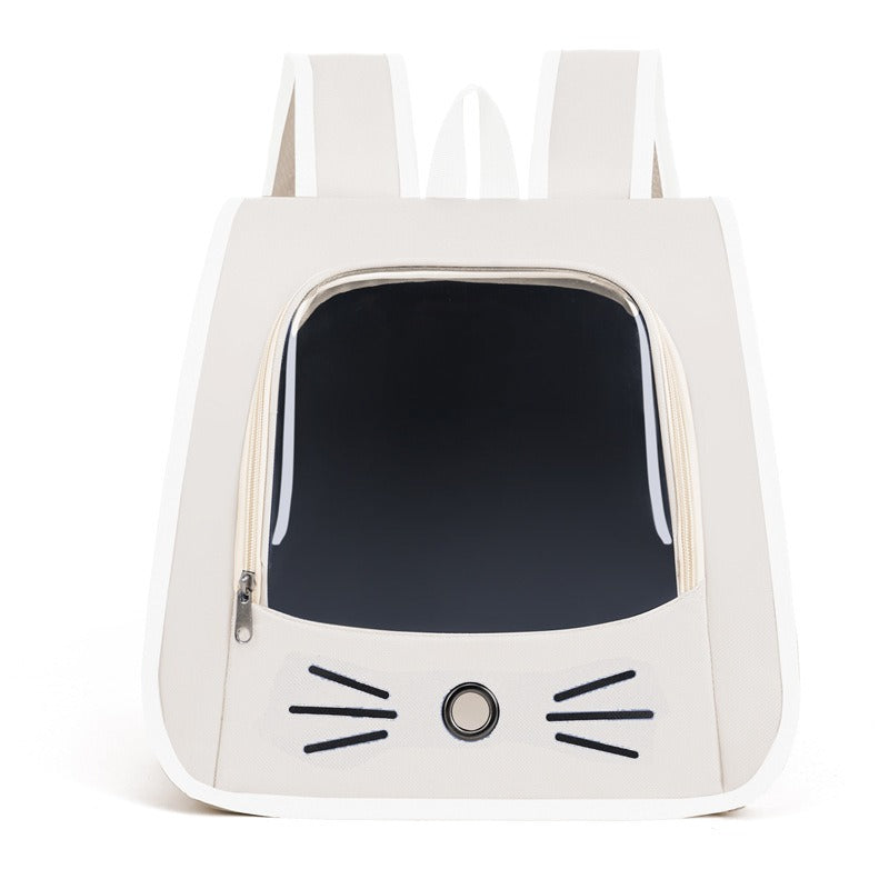 Breathable Pet Carrier Backpack for Cats and Small Dogs
