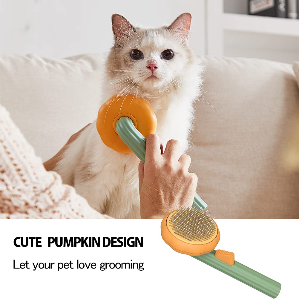 Self-Cleaning Slicker Brush for Pets