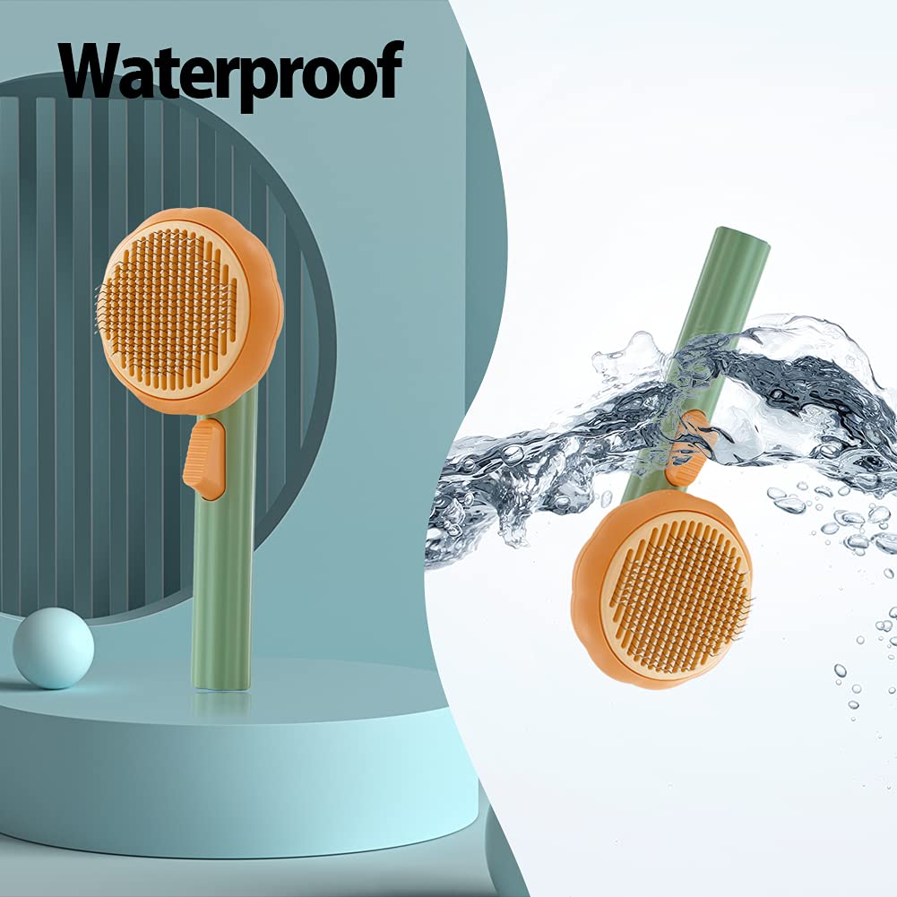 Self-Cleaning Slicker Brush for Pets
