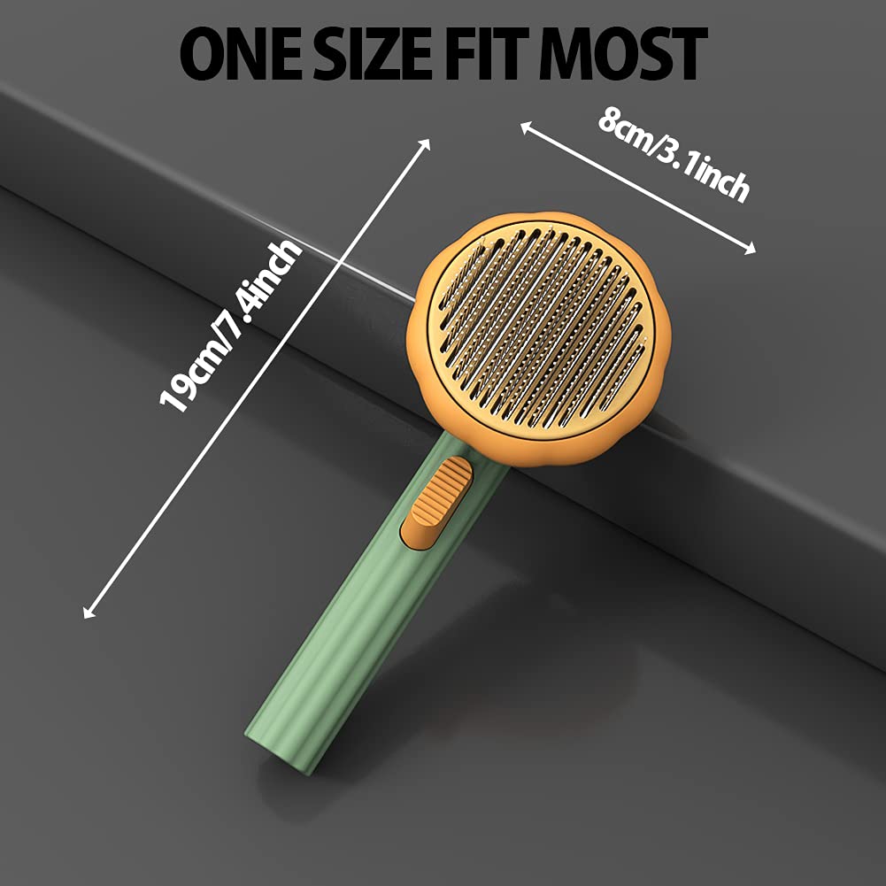 Self-Cleaning Slicker Brush for Pets