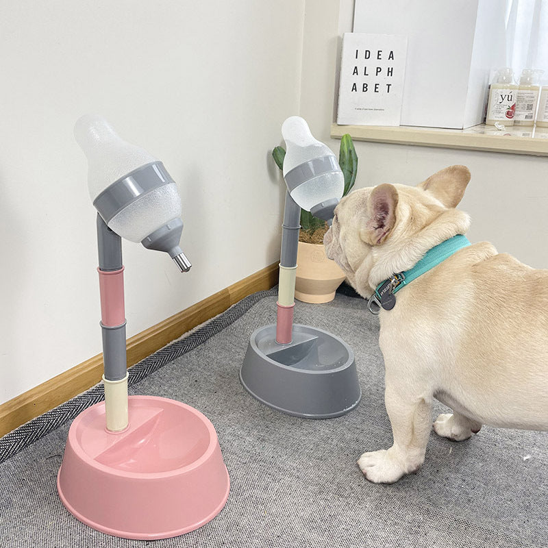 Automatic Adjustable Height Pet Water Dispenser for Cats and Dogs