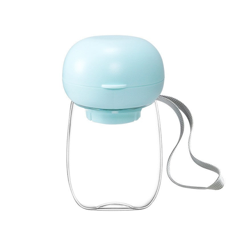 Portable Pet Water Bottle with Bowl for Cats and Dogs