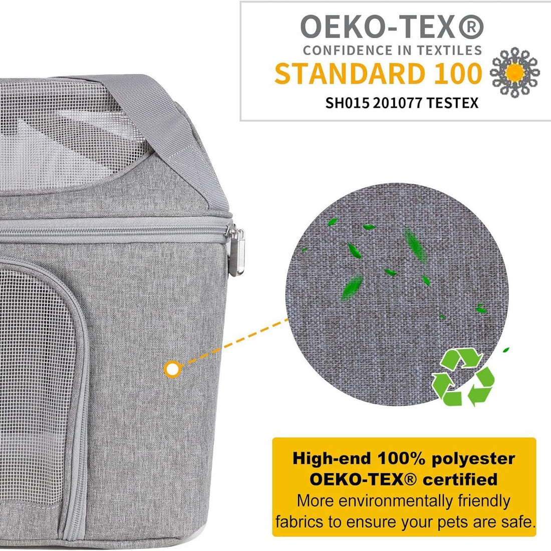 Breathable Pet Carrier Backpack for Small Dogs and Cats