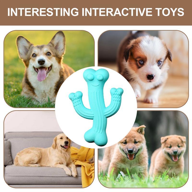 Ultra-Durable Cactus Dog Chew Toy