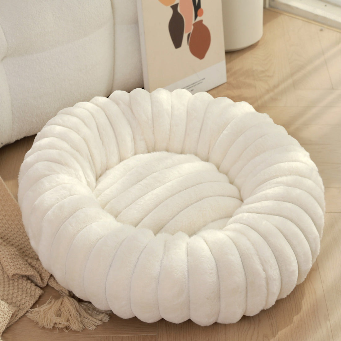 High-Weight Plush Pet Nest for Cats and Dogs
