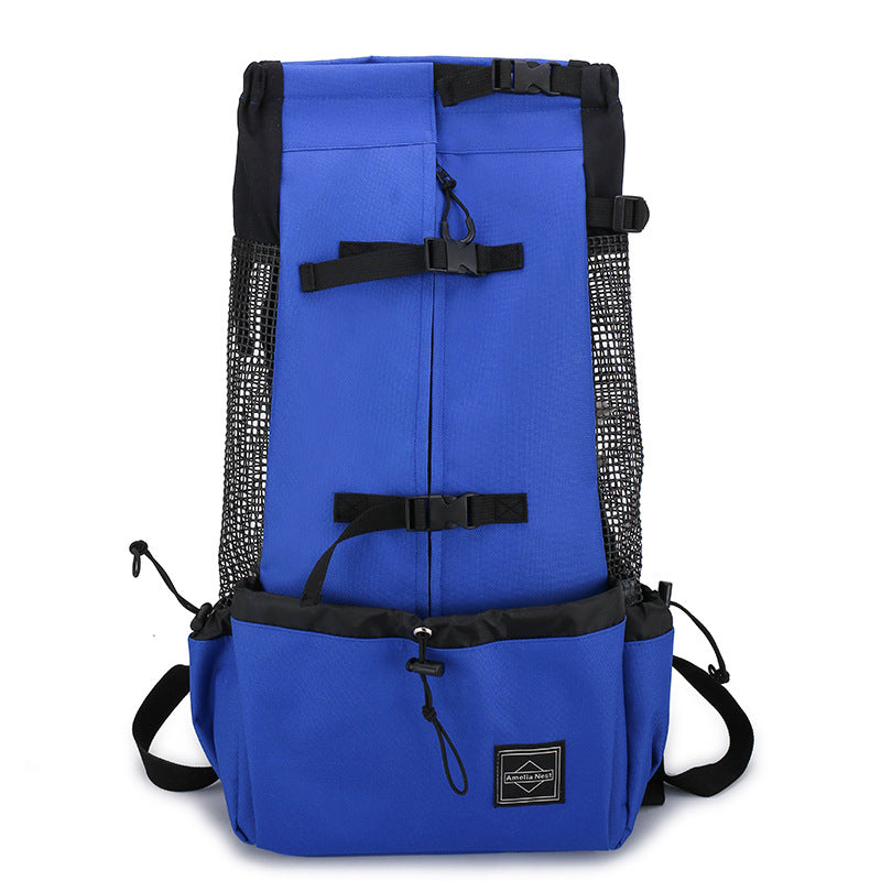Double-Shoulder Pet Travel Backpack for Dogs
