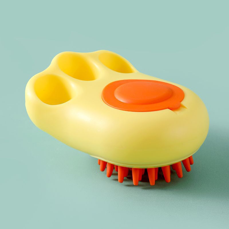 Pet Massage and Claw Bath Brush for Cats and Dogs