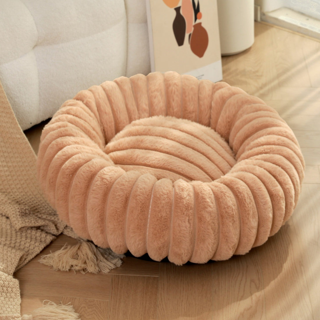High-Weight Plush Pet Nest for Cats and Dogs