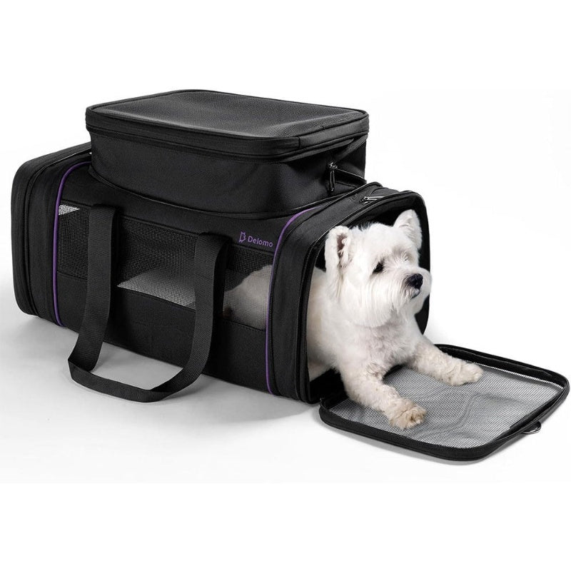 Portable Expandable Pet Carrier Bag for Travel