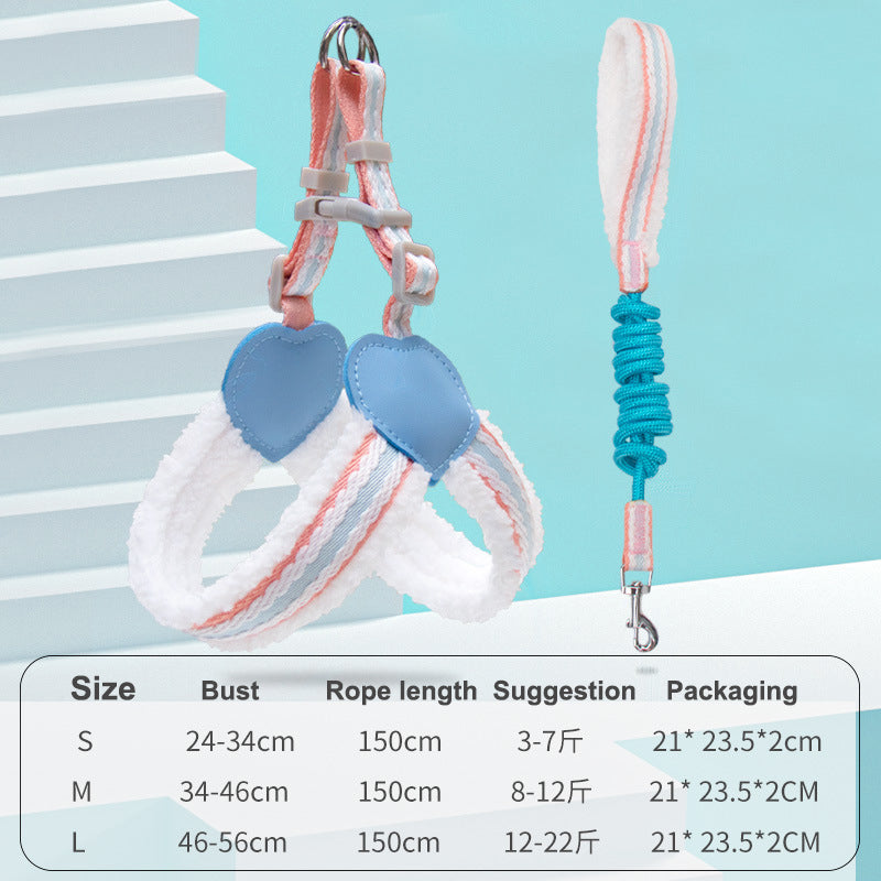 Breathable Summer Leash for Small Dogs