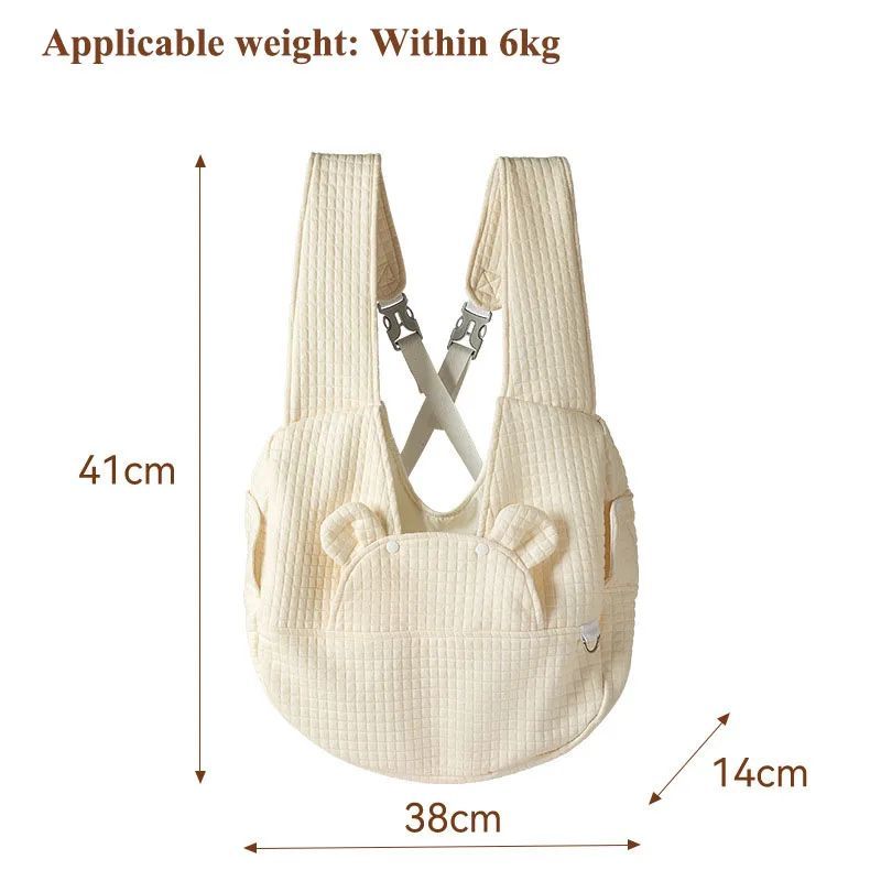 Comfortable Breathable Pet Backpack Carrier for Dogs and Cats