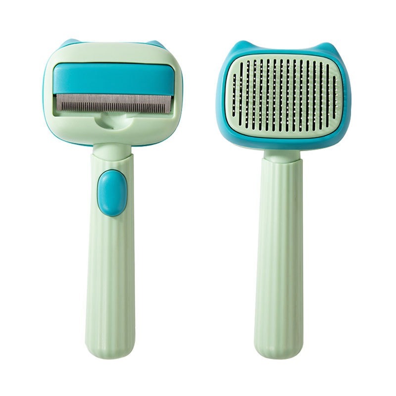 Deshedding and Dematting Pet Grooming Brush