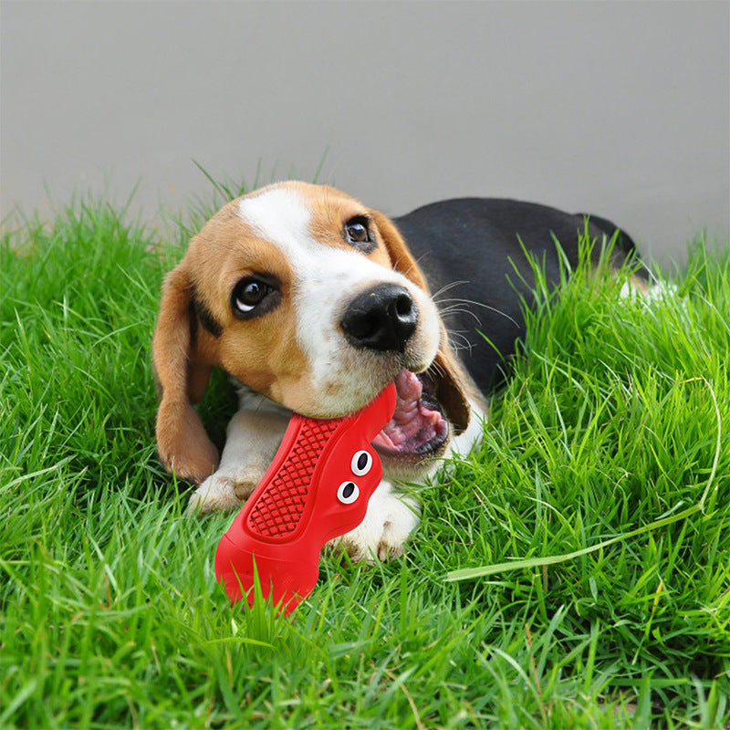 Vocal Rugby Natural Rubber Chew Toy for Dogs