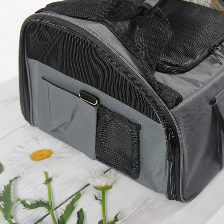 Folding Hammock Pet Car Seat Carrier for Small Dogs and Cats