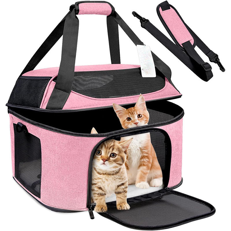Breathable Pet Carrier Backpack for Small Dogs and Cats