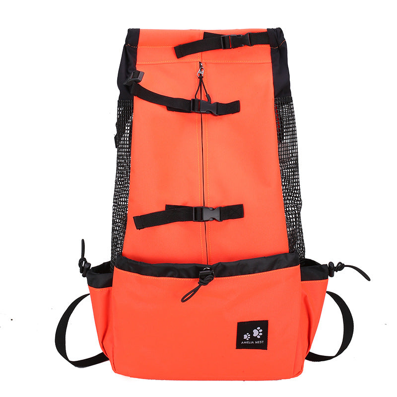 Double-Shoulder Pet Travel Backpack for Dogs