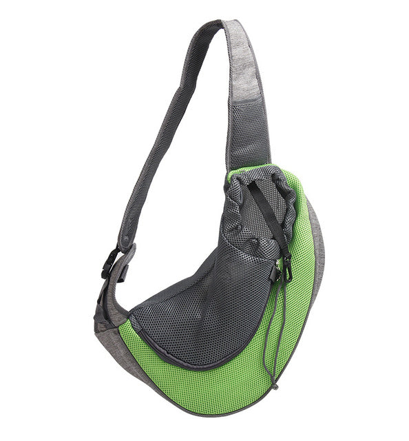 Outdoor Mesh Pet Carrier Shoulder Bag for Small Dogs
