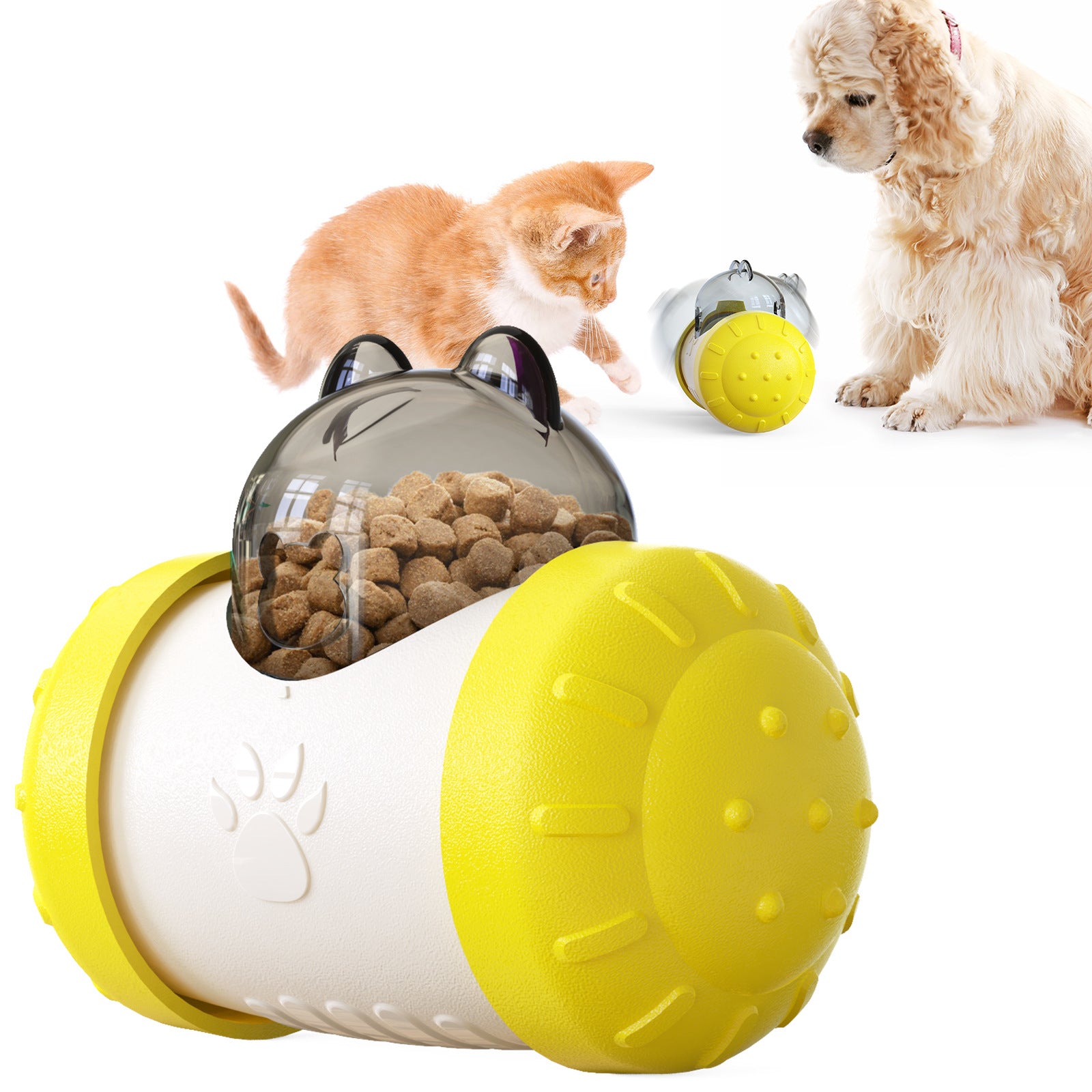 Interactive Treat Dispensing Toy for Cats and Dogs