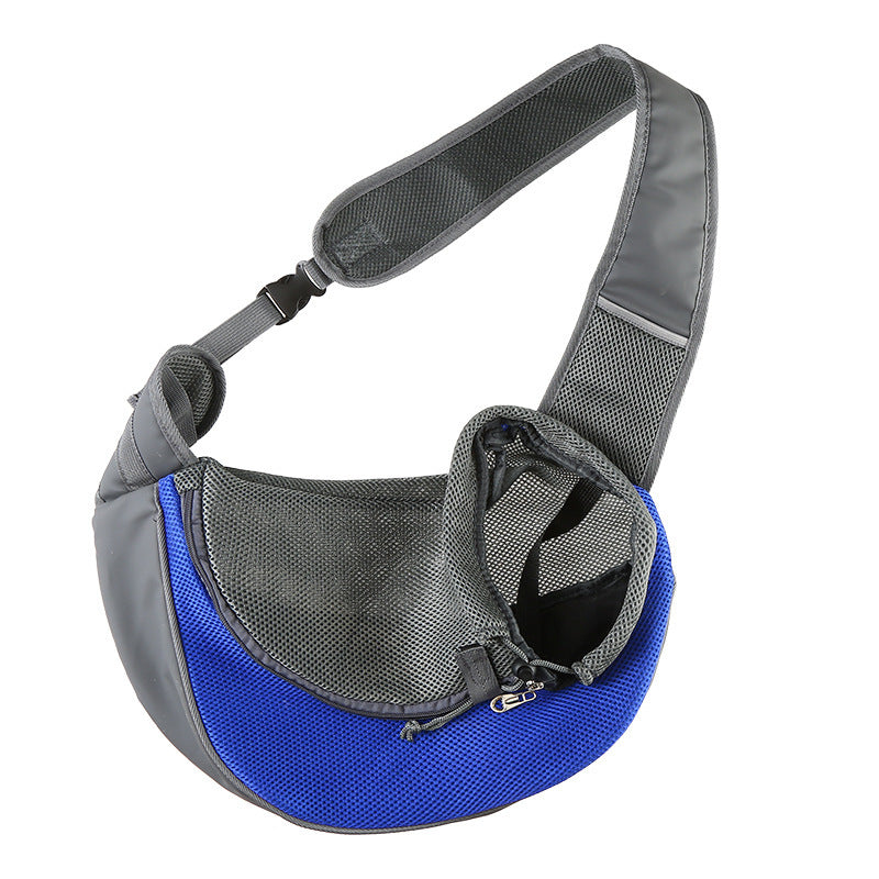 Outdoor Mesh Pet Carrier Shoulder Bag for Small Dogs