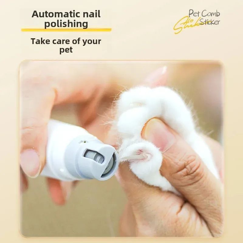 Rechargeable 2-in-1 Pet Nail Trimmer and Brush
