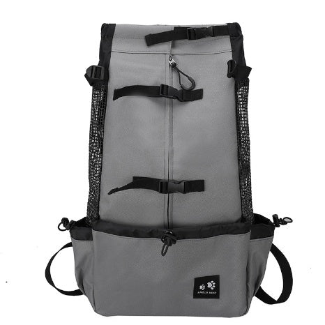 Double-Shoulder Pet Travel Backpack for Dogs