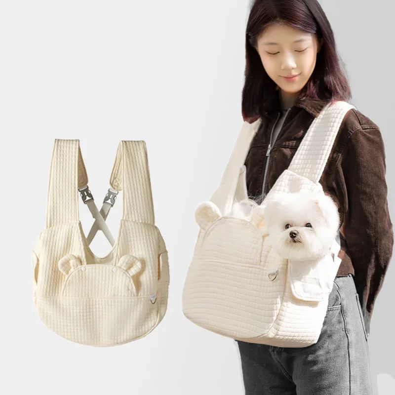 Comfortable Breathable Pet Backpack Carrier for Dogs and Cats