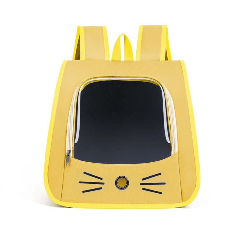 Breathable Pet Carrier Backpack for Cats and Small Dogs