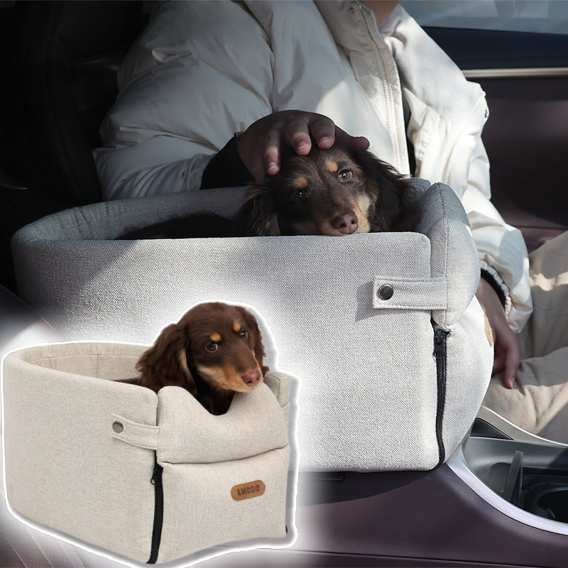 Portable Car Dog Seat Bed for Small Pets