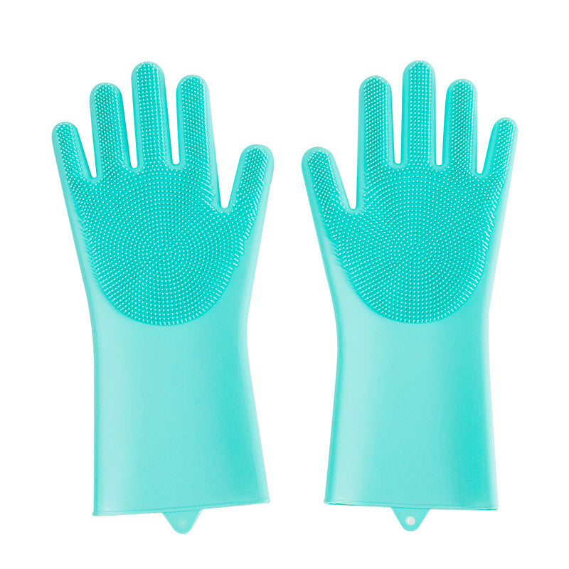 Silicone Pet Grooming and Bathing Gloves for Dogs and Cats