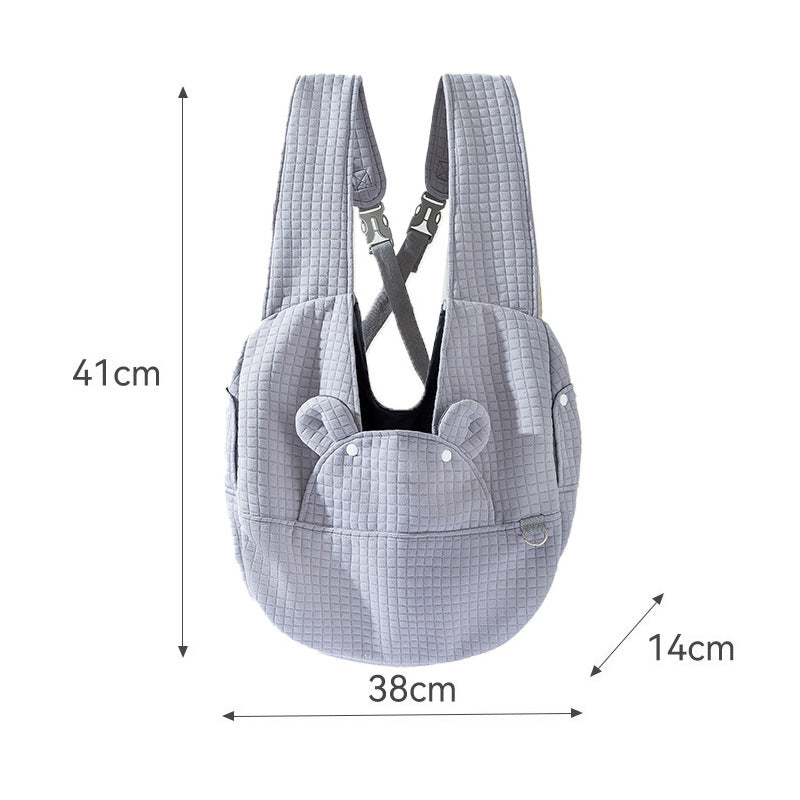 Comfortable Breathable Pet Backpack Carrier for Dogs and Cats