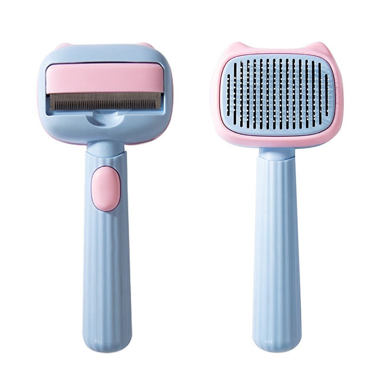 Deshedding and Dematting Pet Grooming Brush