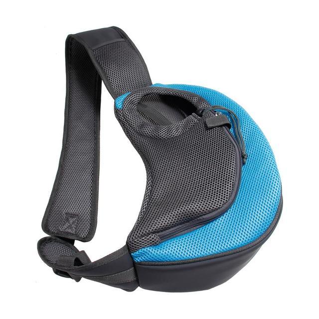 Outdoor Mesh Pet Carrier Shoulder Bag for Small Dogs