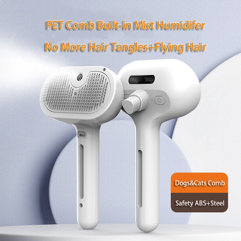 Self-Cleaning Dematting Pet Comb for Dogs