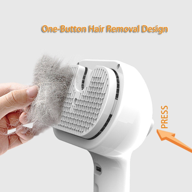 Self-Cleaning Dematting Pet Comb for Dogs