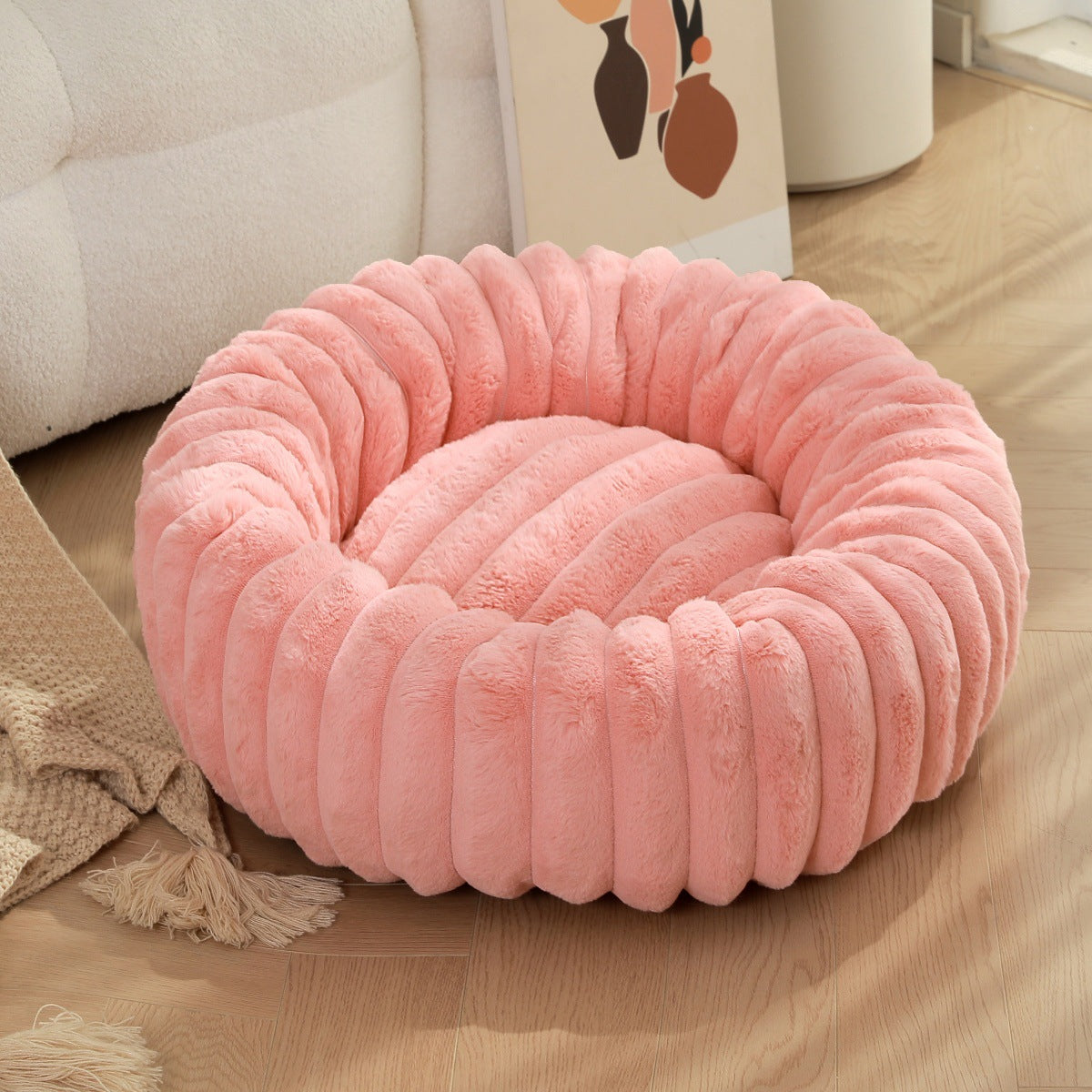 High-Weight Plush Pet Nest for Cats and Dogs